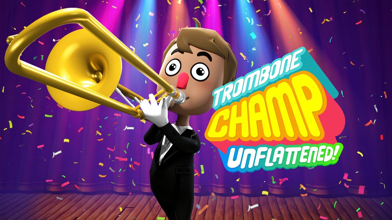 Trombone Champ: Unflattened! key art